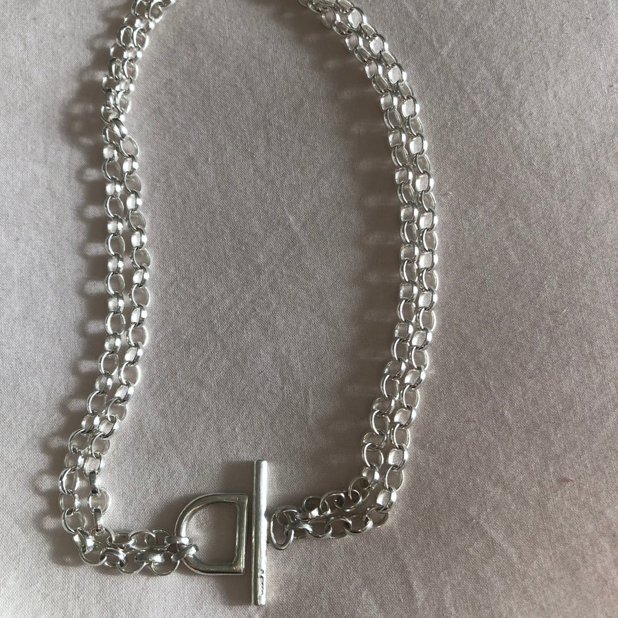 Gill Necklace in Silver