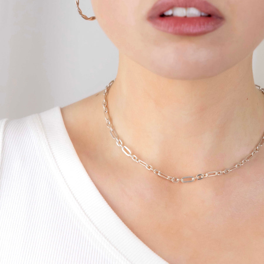 Lola Necklace in Silver